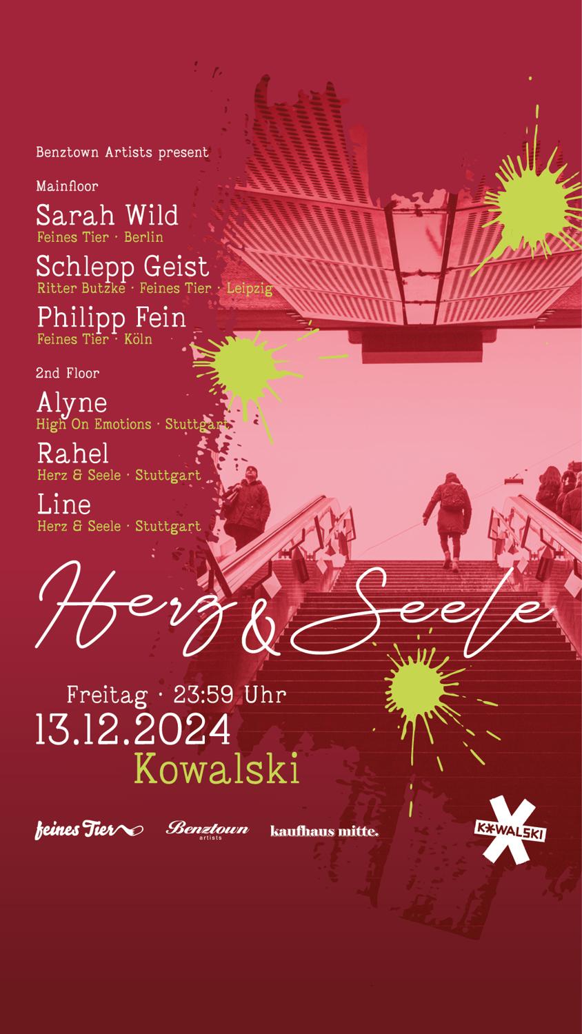 Herz & Seele W./ Sarah Wild, Schlepp Geist, Philipp Fein