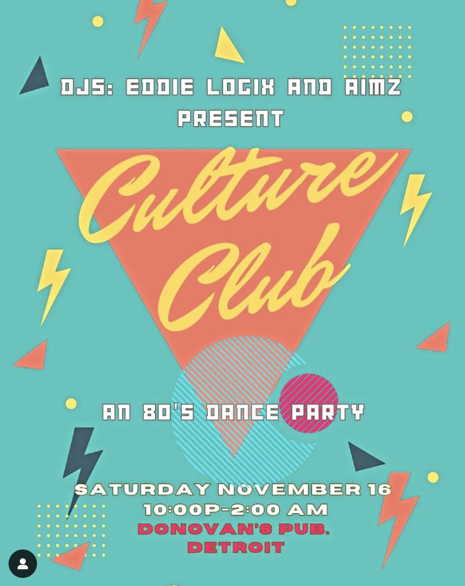 Culture Club: An 80S Dance Party