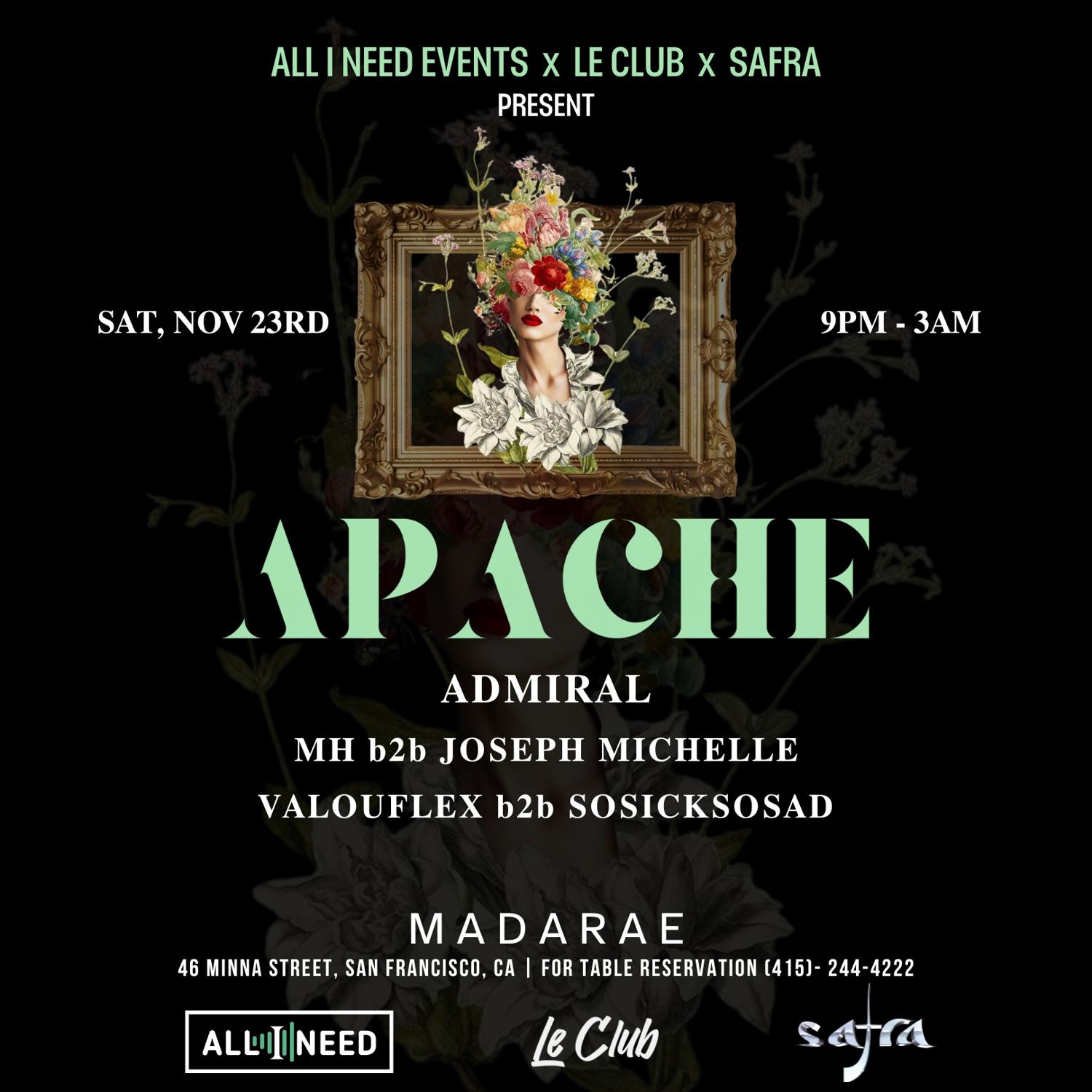 Apache (Afro House) At Madarae