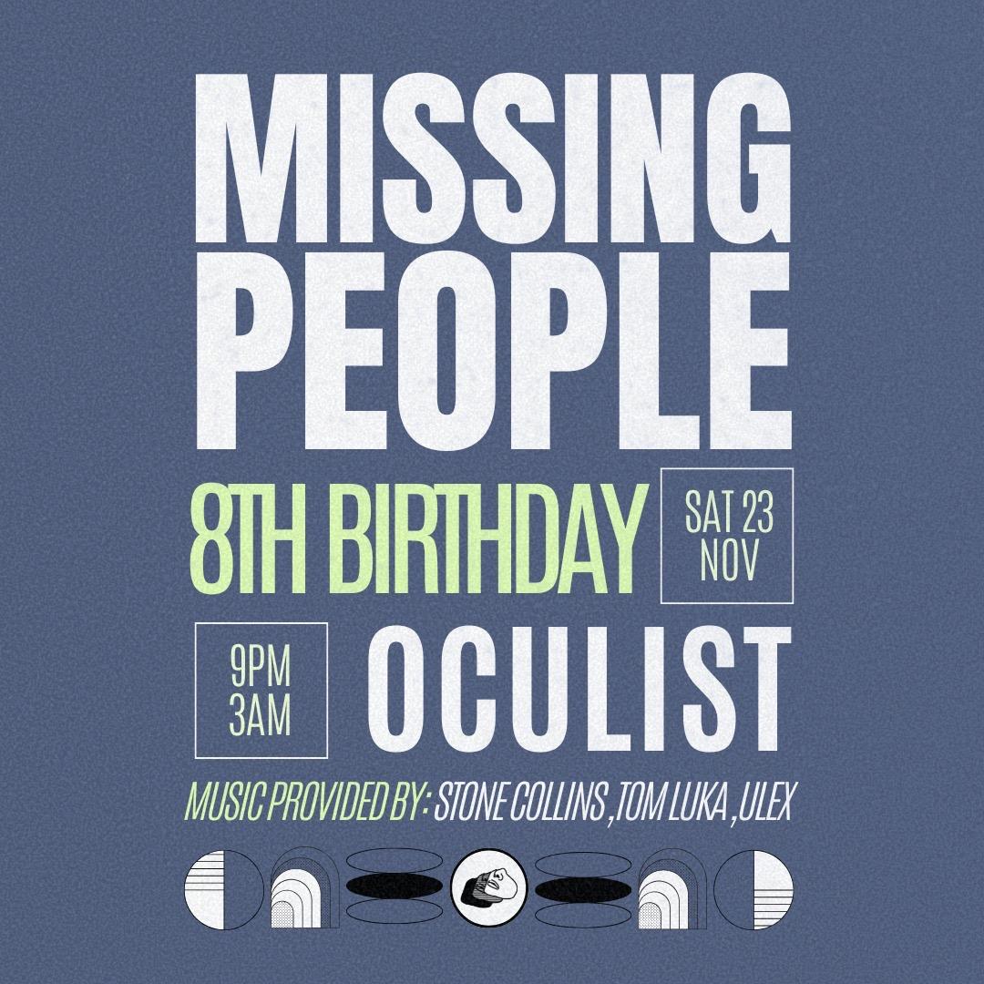 Missing People 8Th Birthday 