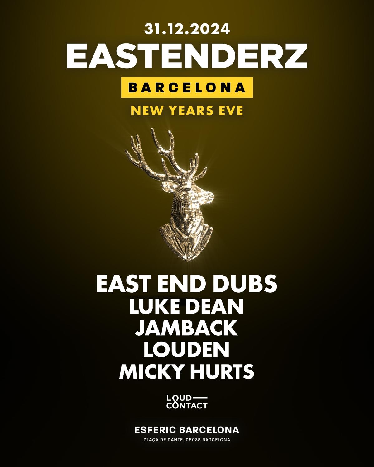 Eastenderz Barcelona New Years Eve