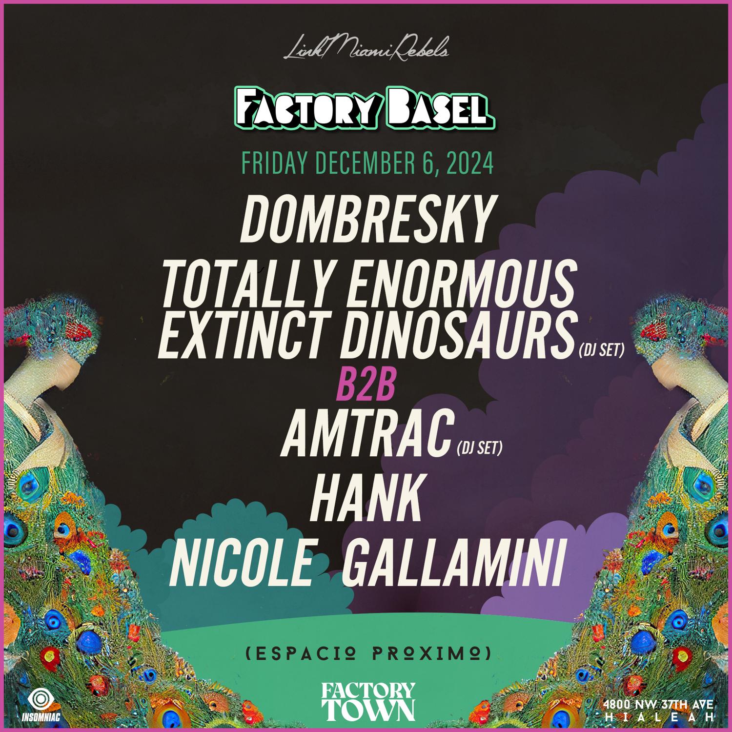 Dombresky, Teed B2B Amtrac & More