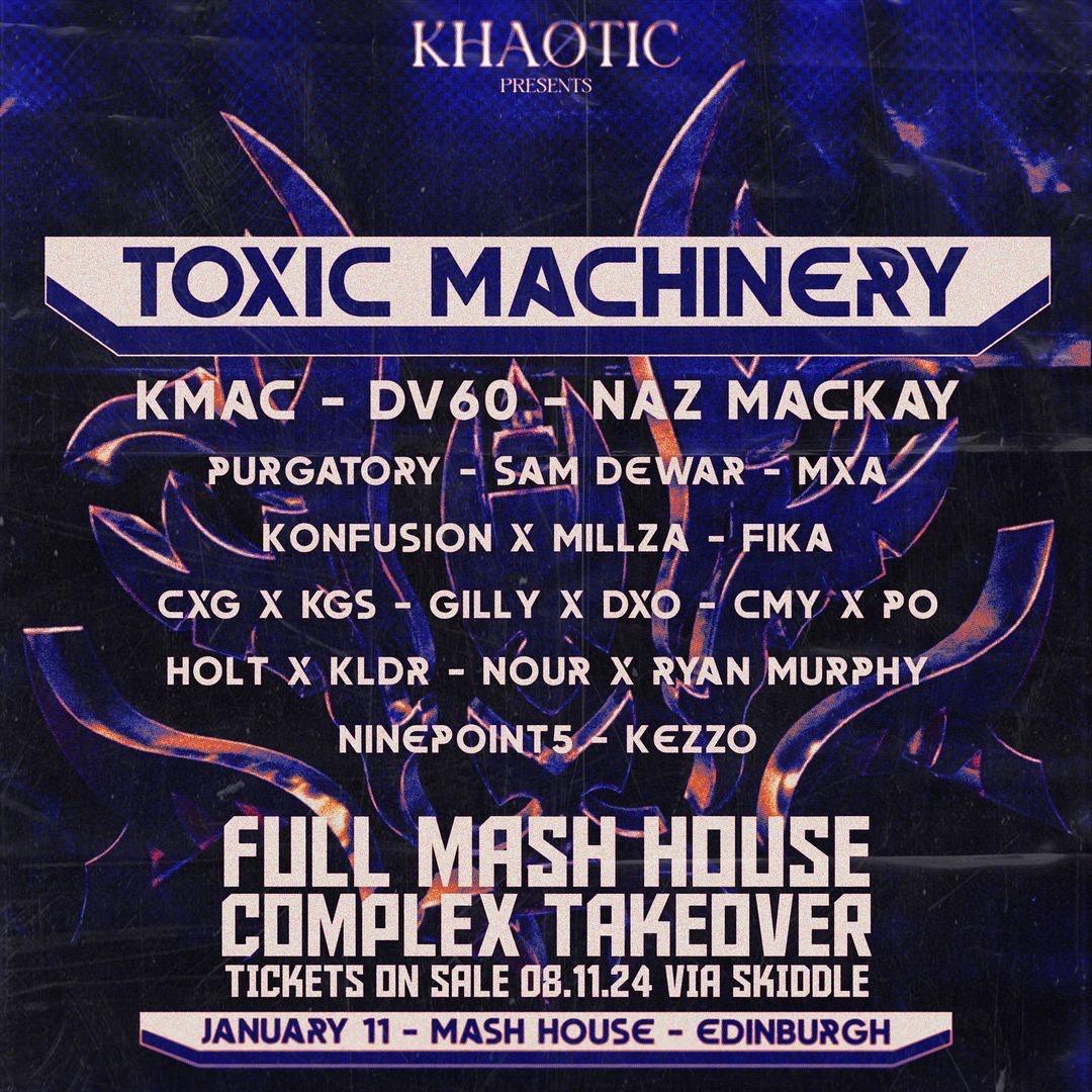 Khaotic Presents: Toxic Machinery (Full Complex Takeover)