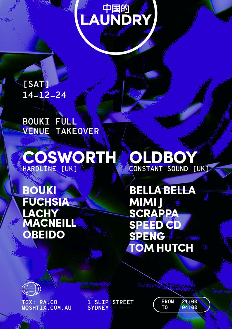 Chinese Laundry Invites Oldboy [Uk] + Dj Cosworth [Uk]