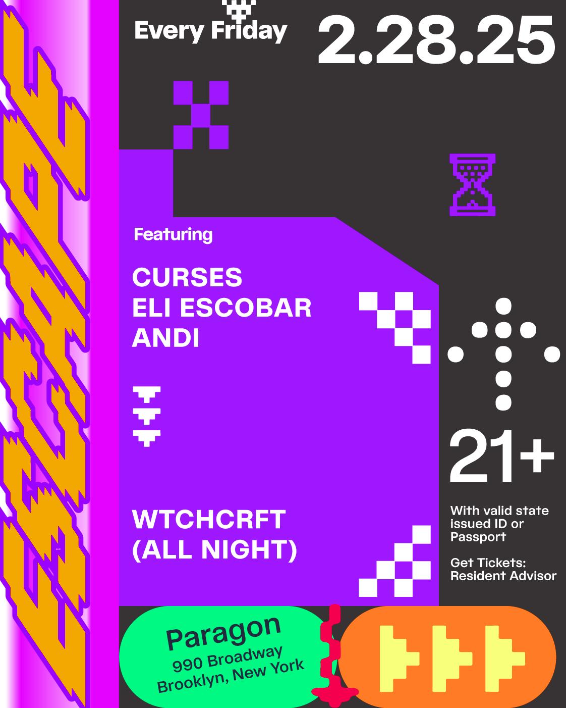 Escape: Curses, Eli Escobar, Andi + Wtchcrft