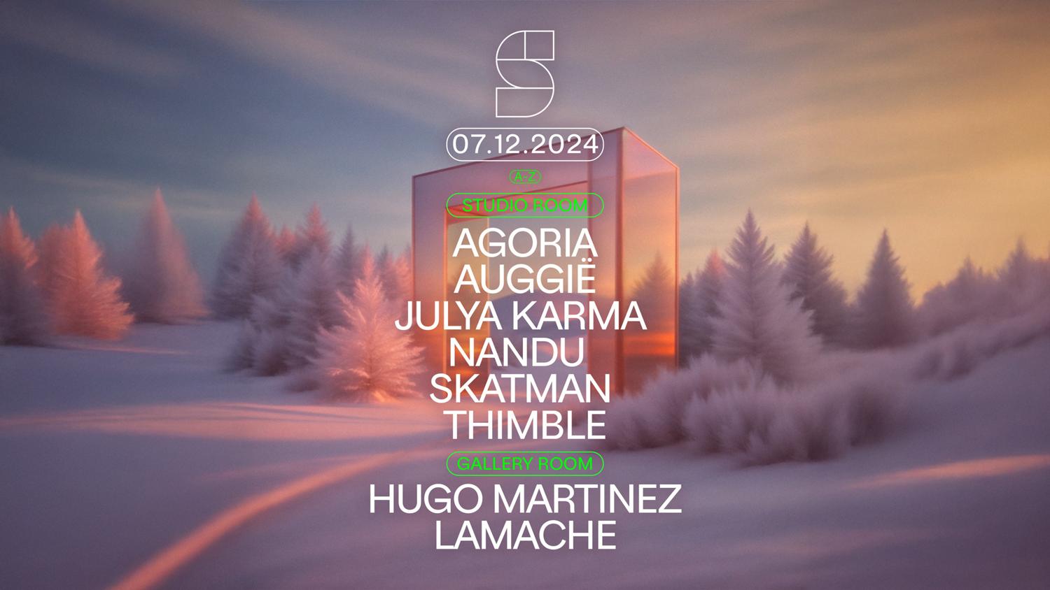 Studio Present: Agoria / Julya Karma & More