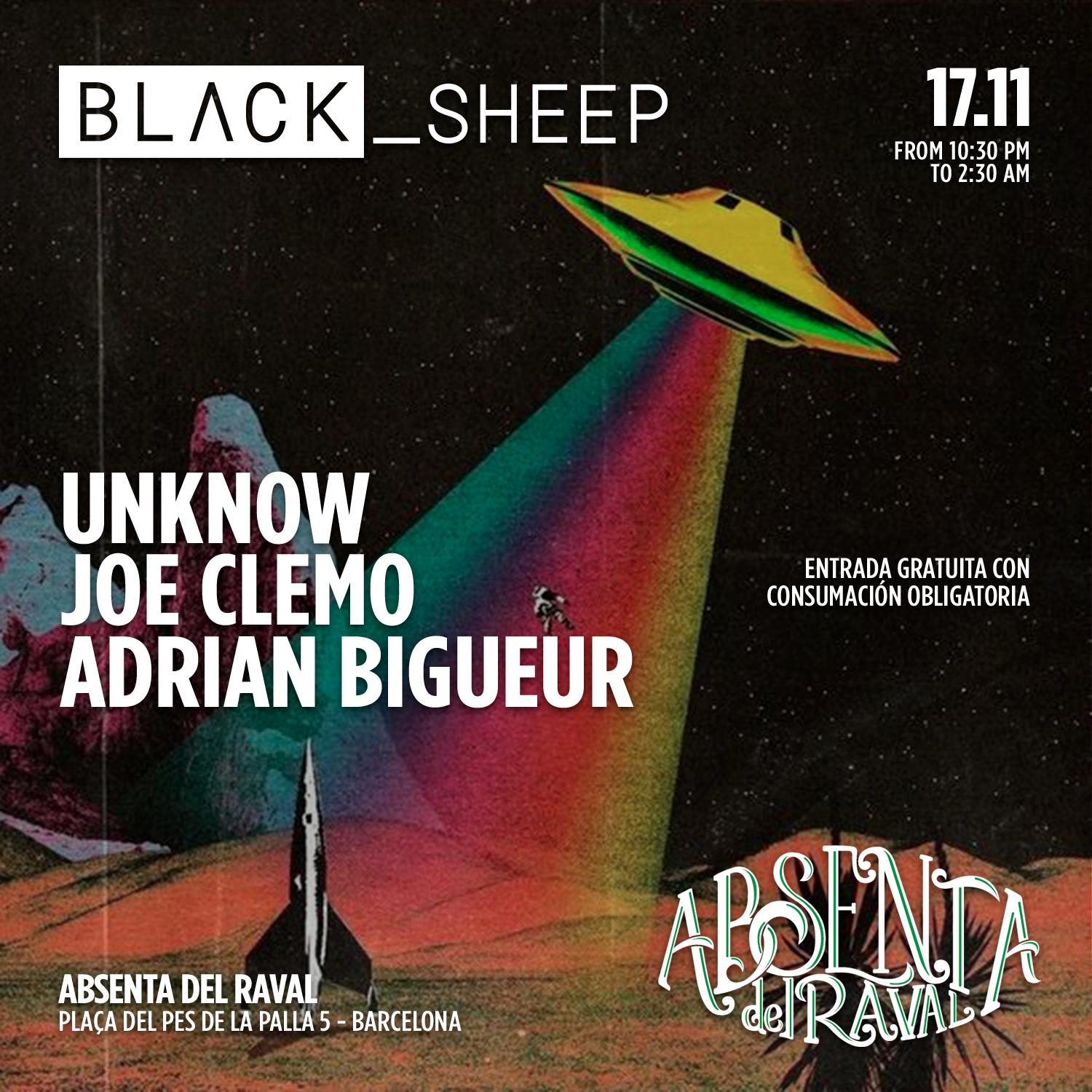 Black_Sheep Showcase - Absenta Del Raval