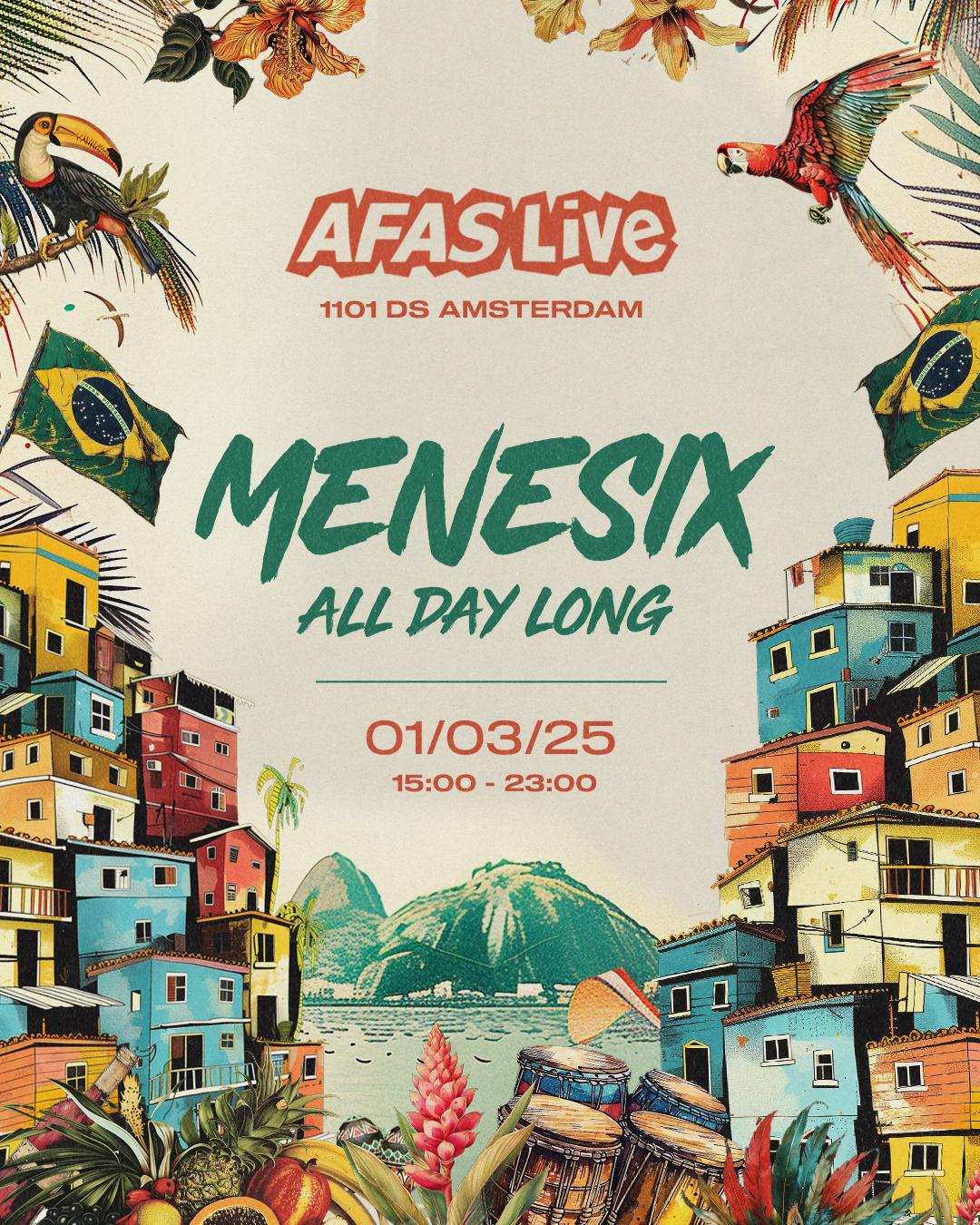 Menesix - All Day Long - Afas Live