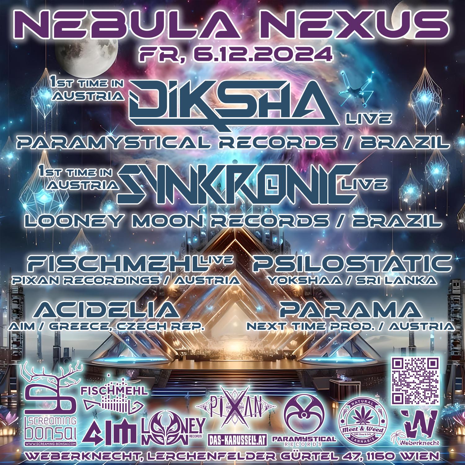 Nebula Nexus With Diksha (Br) Live & Synkronic (Br) Live