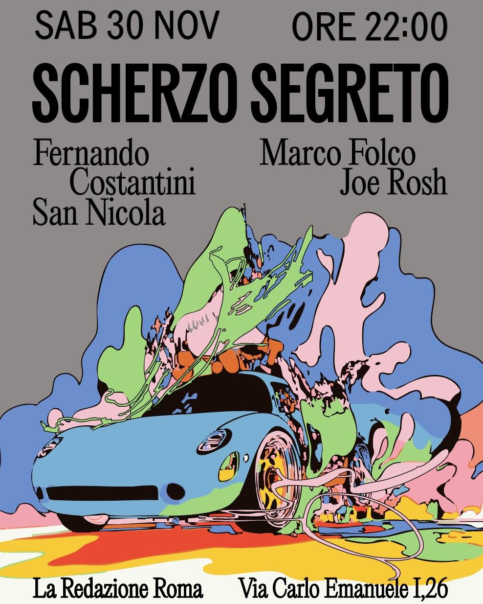 Scherzo Segreto: Fernando Costantini, Marco Folco, San Nicola, Joe Rosh