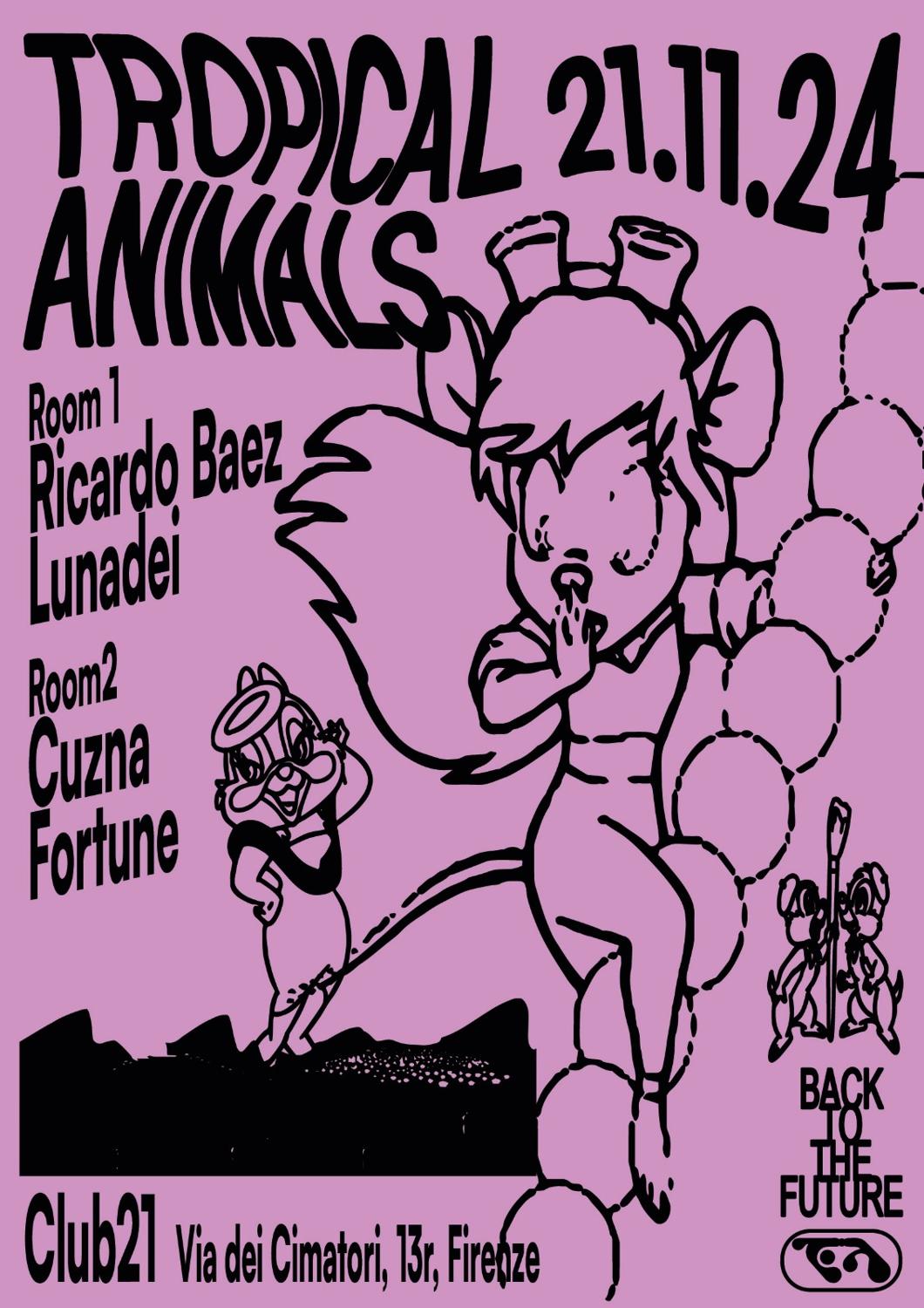 Tropical Animals With Ricardo Baez, Lunadei And Ayy Crew