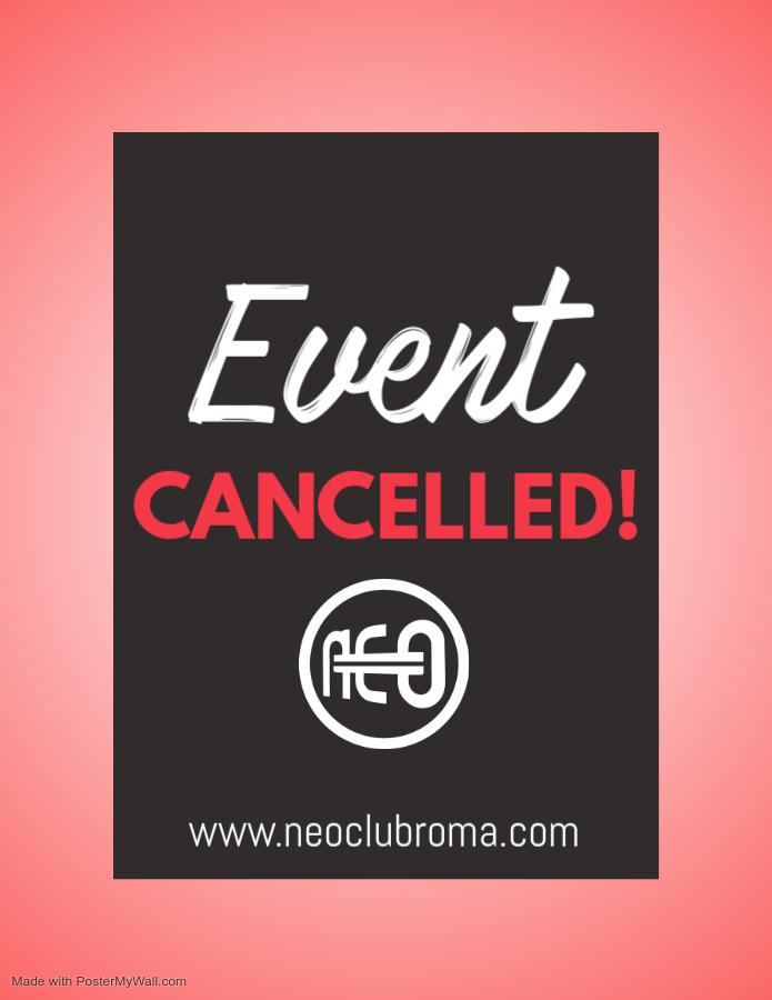 Event Cancelled