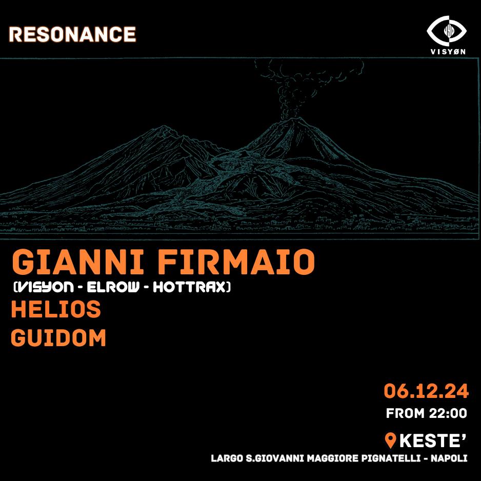 Resonance With Gianni Firmaio