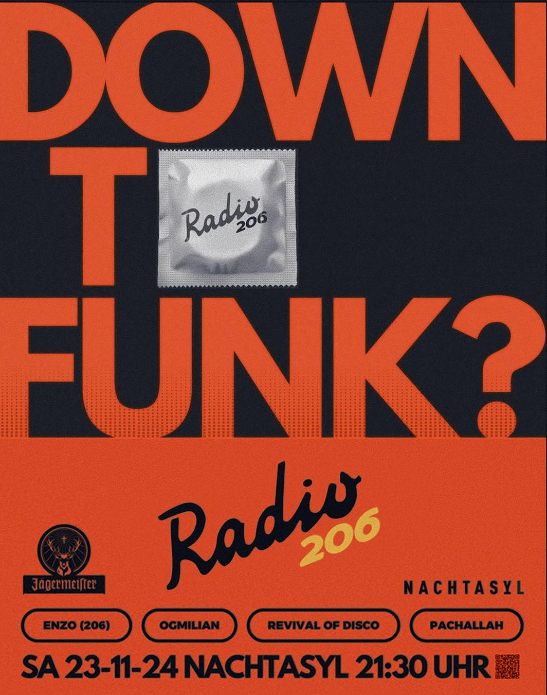 Radio206 Down To Funk? With Enzo, Ogmilian, Revival Of Disco & Pachallah