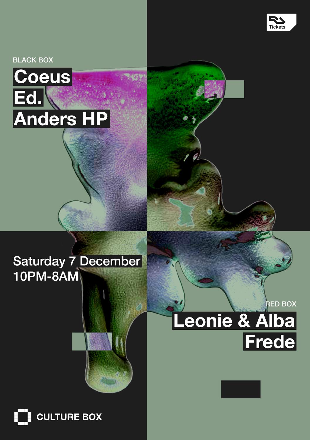 Coeus / Ed. / Anders Hp / Leonie & Alba / Frede