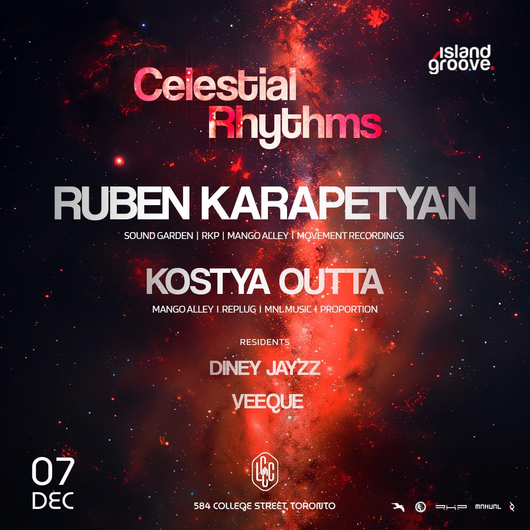 Celestial Rhythms; Ruben Karapetyan And Kostya Outta