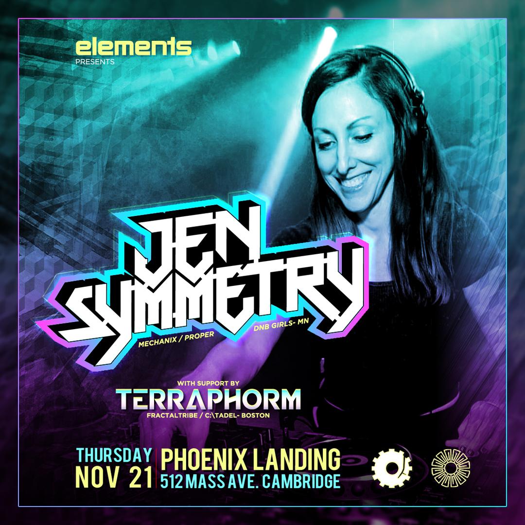 Elements - Jen Symmetry (Dnb Girls) & Terraphorm (Fractaltribe)