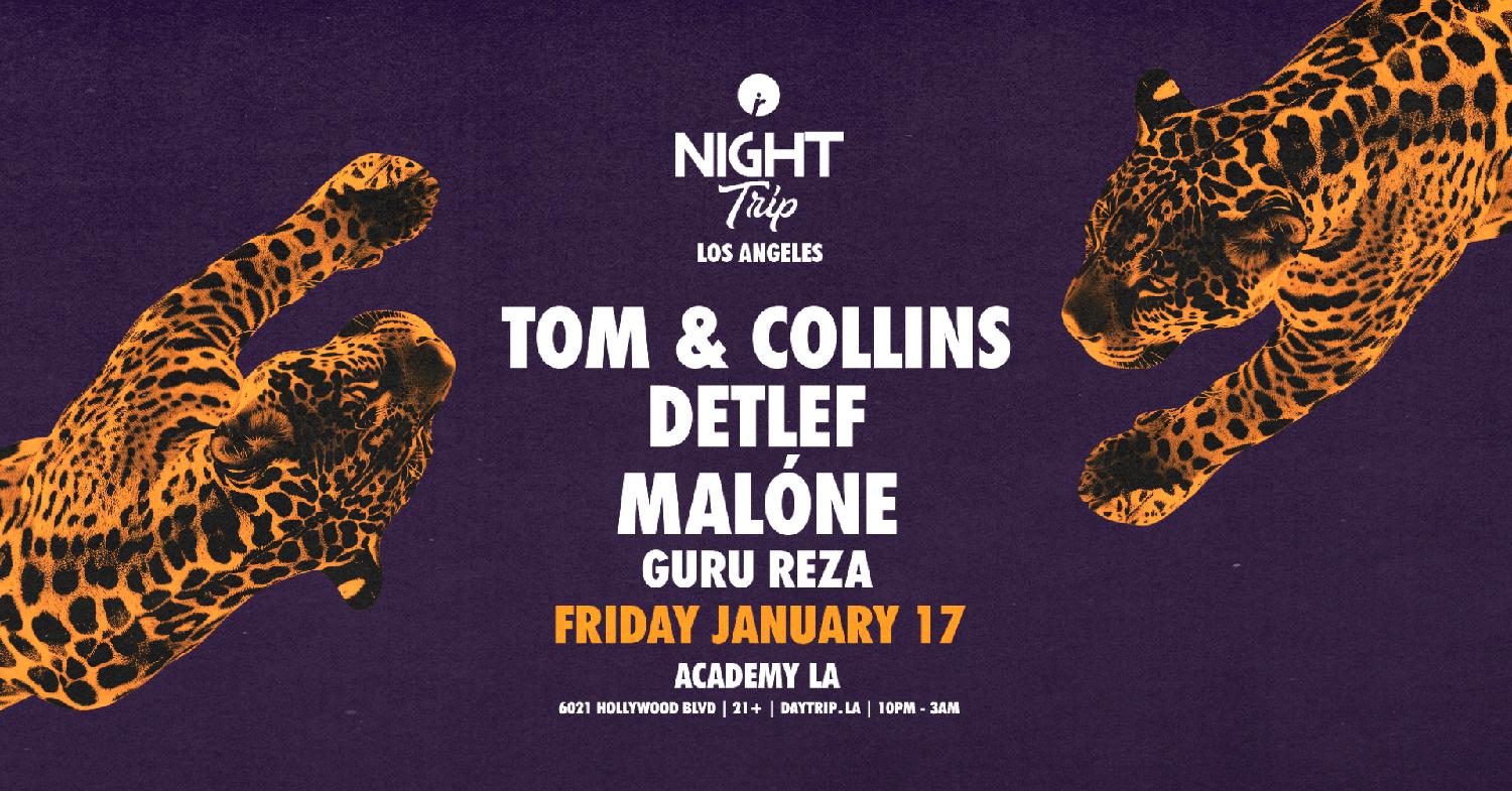 Night Trip Feat. Tom & Collins, Detlef, Malóne