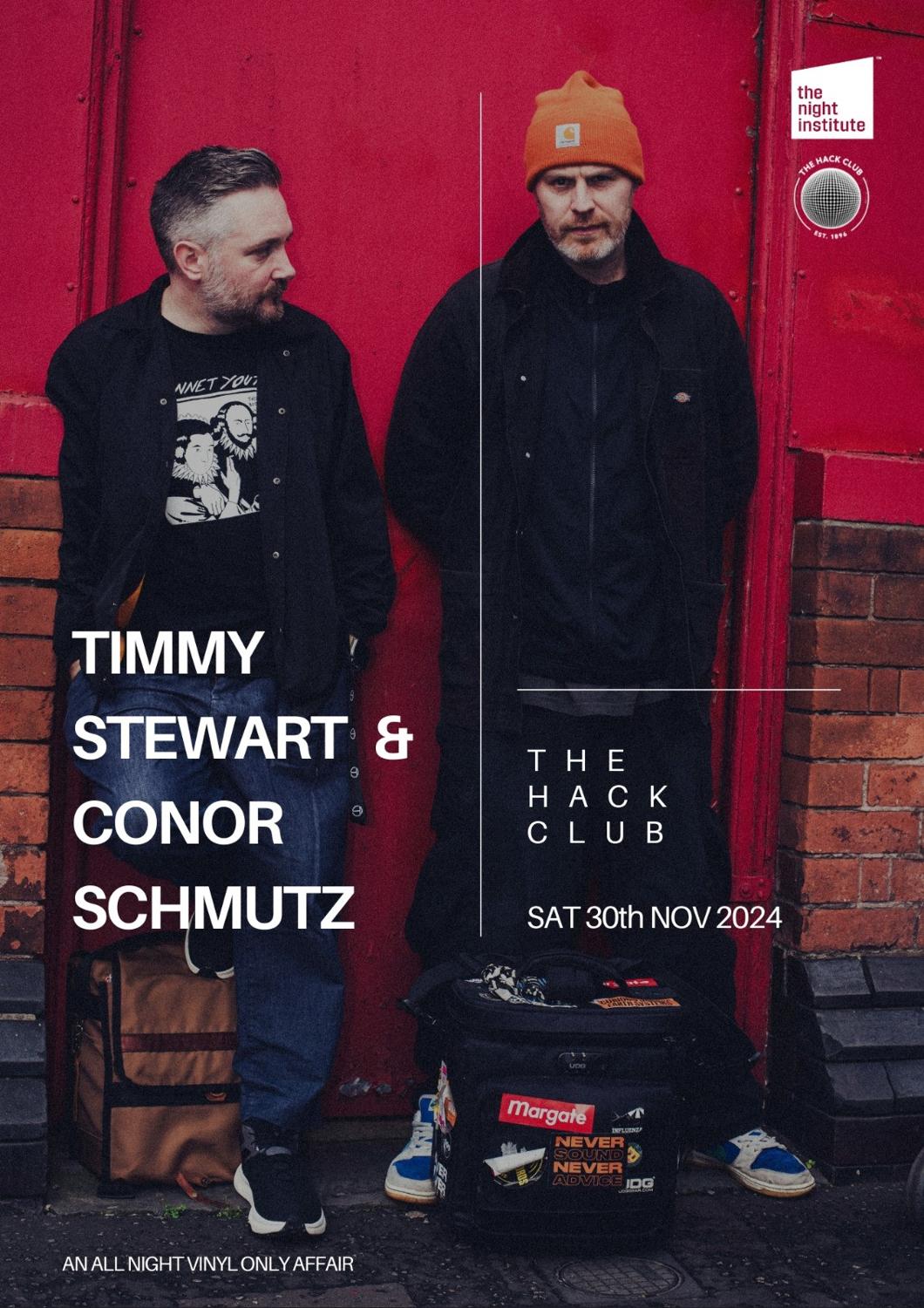 The Night Institute - Timmy Stewart + Conor Schmtz