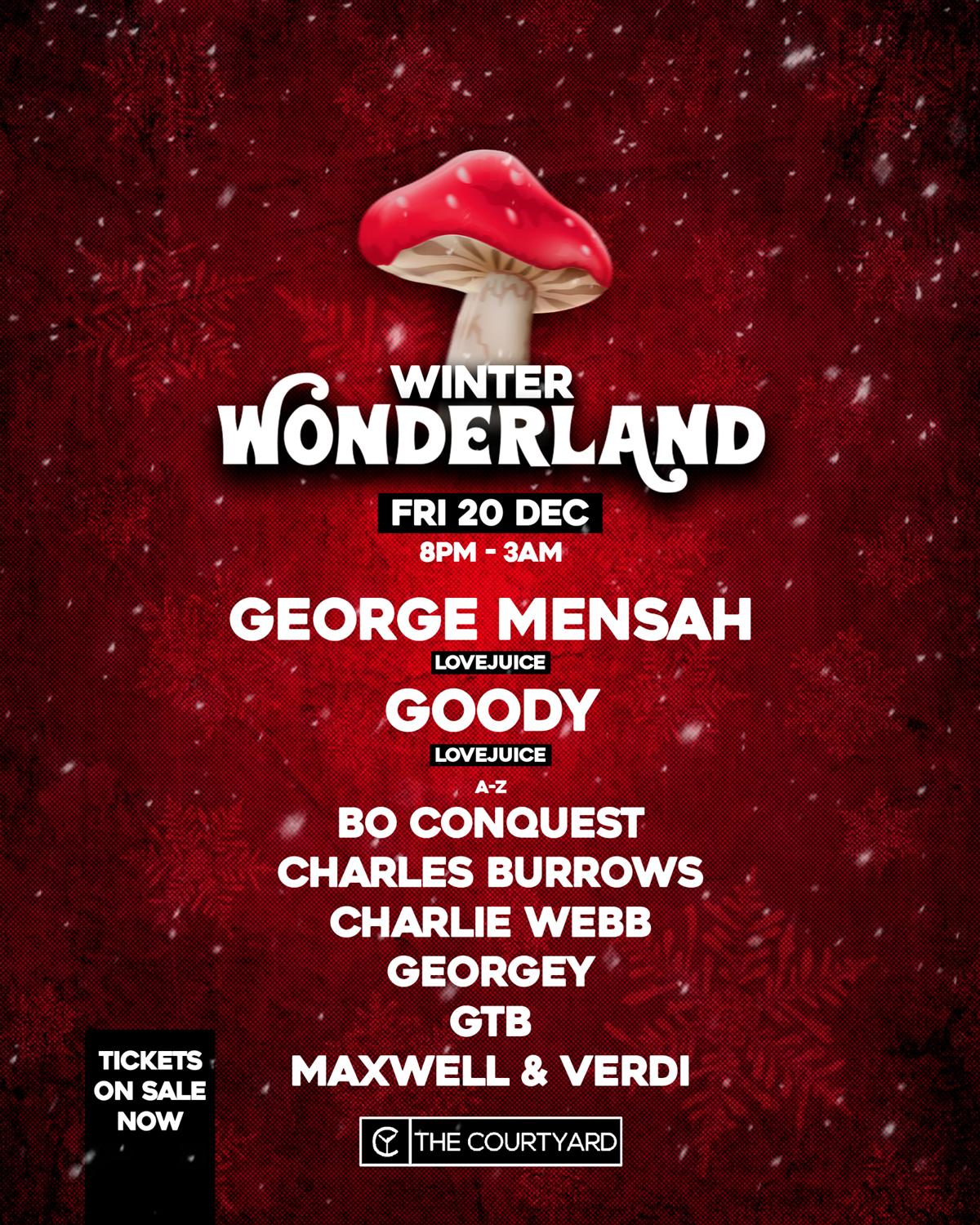 Wonderland Xmas Party - George Mensah