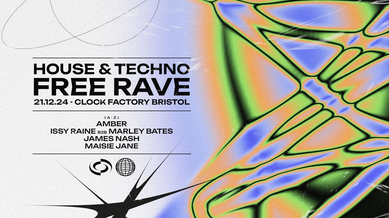 House & Techno Christmas Free Rave! [Bristol]