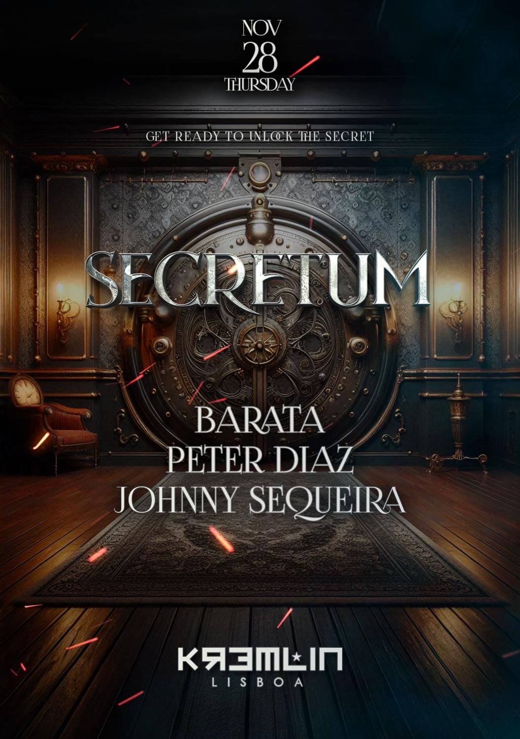 Secretum: Barata, Peter Diaz, Johnny Sequeira