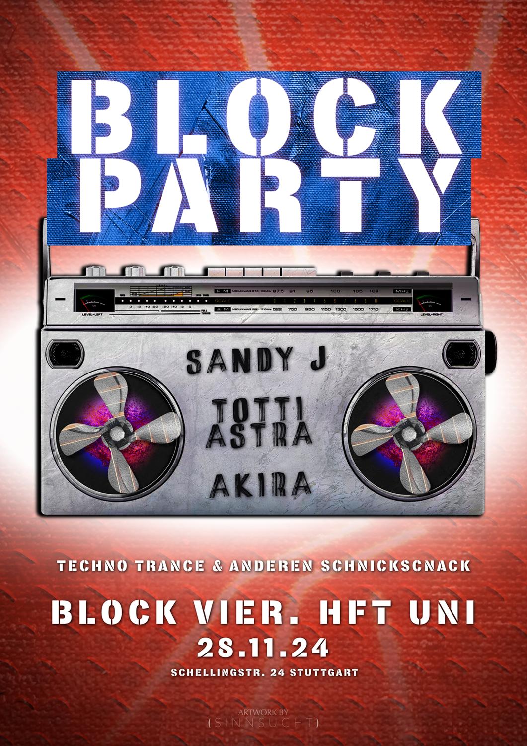 Block Party! Techno, Trance & Anderen Schnickschnack