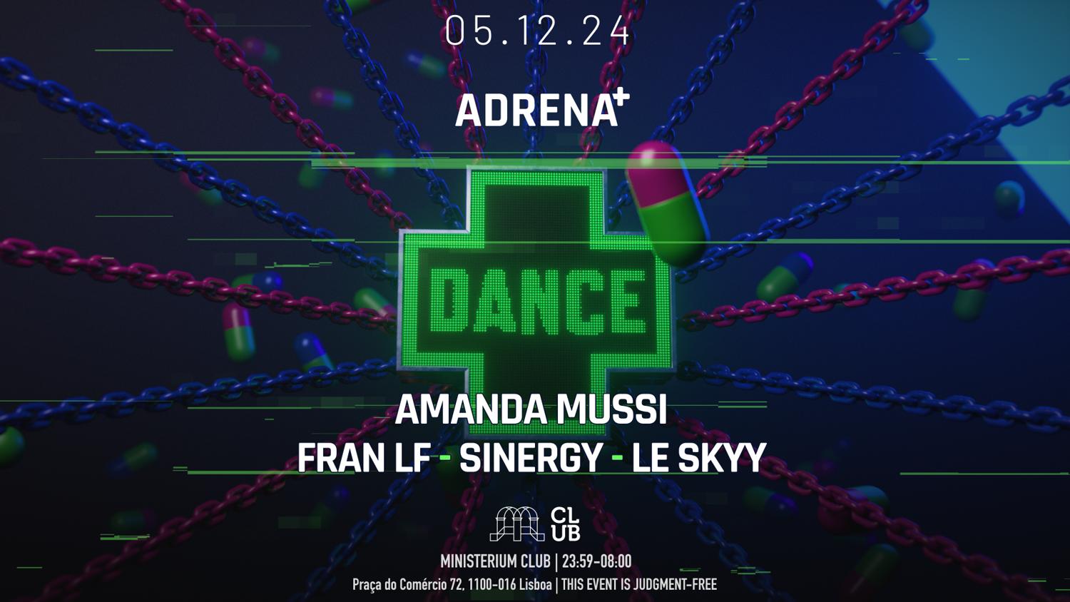 Adrena With Amanda Mussi, Fran Lf, Sinergy And Le Skyy