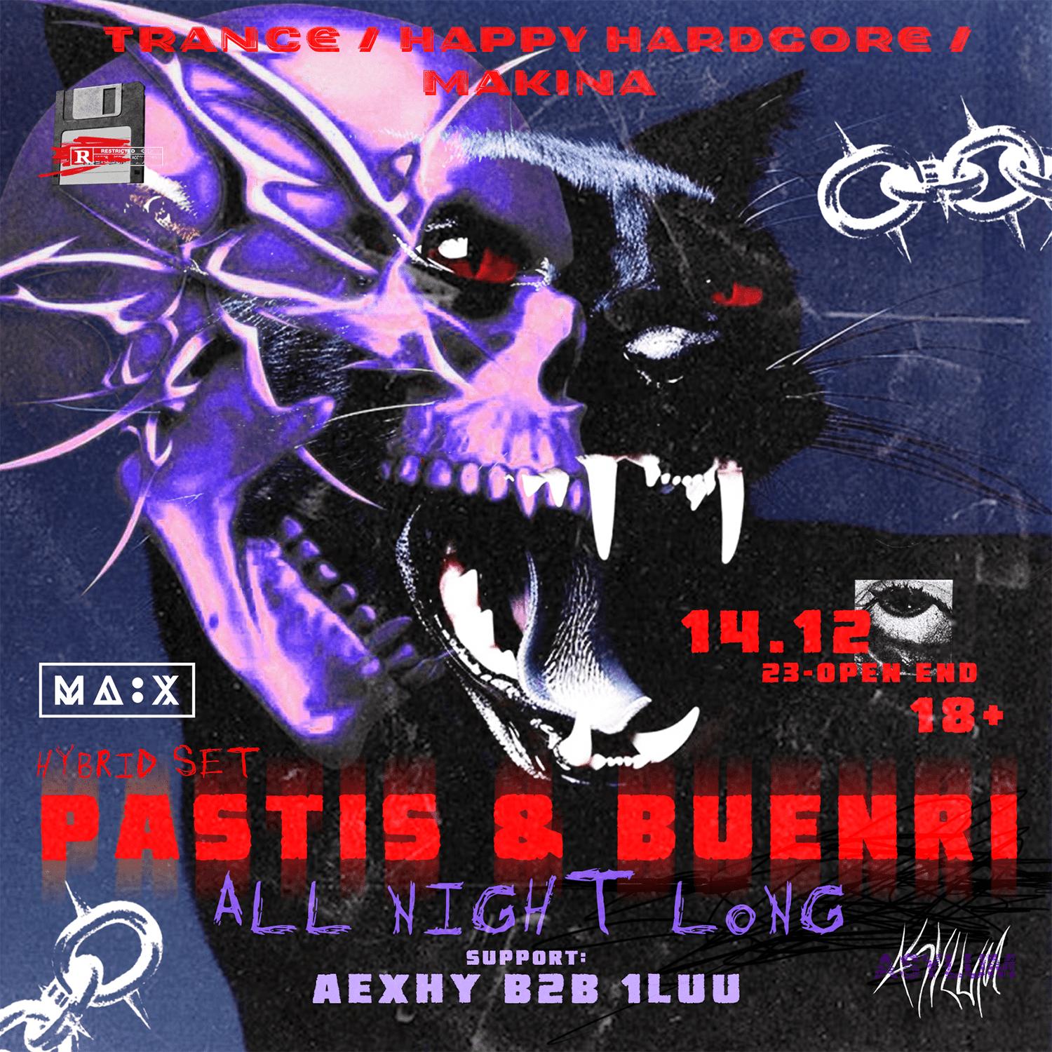 Asylum Presents Pastis & Buenri All Night Long