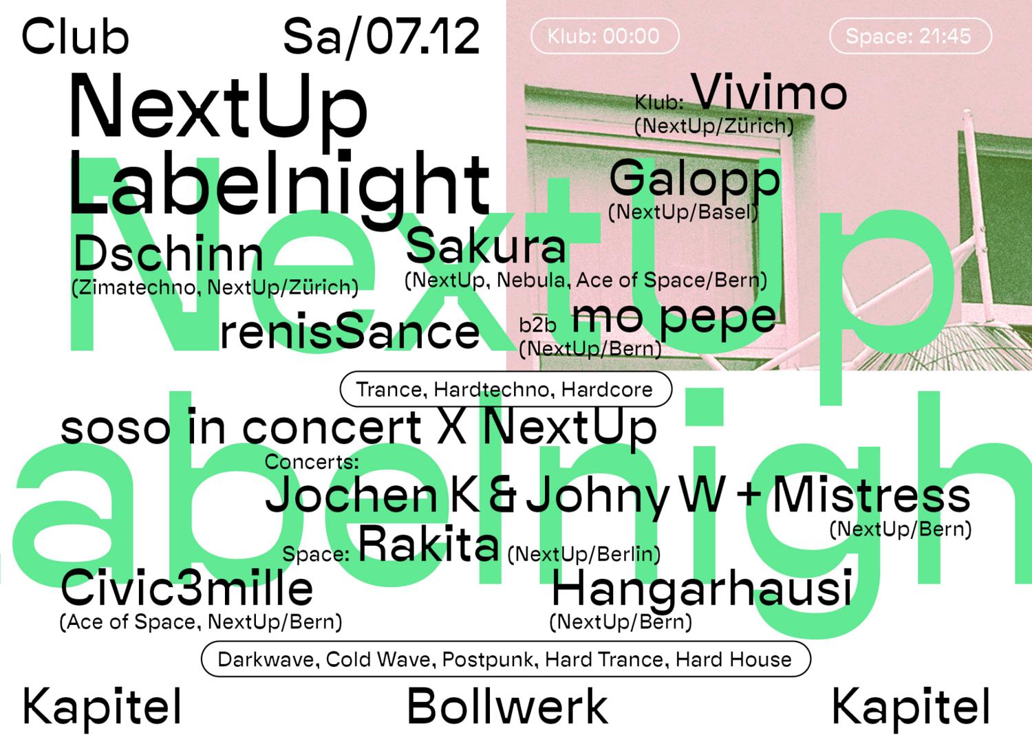 Nextup Label Night