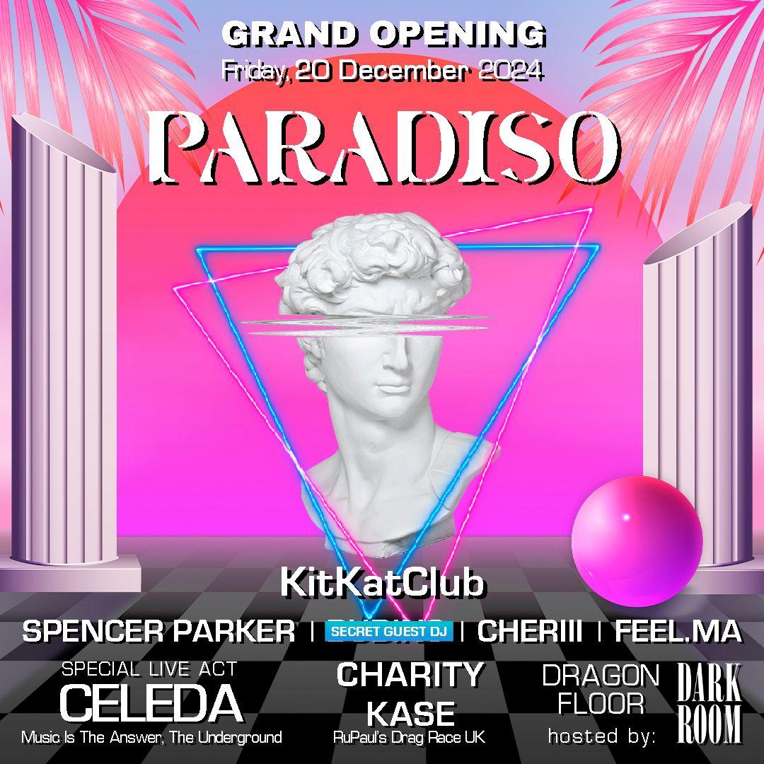 Paradiso With Celeda, Spencer Parker, Cheriii And Special Guests