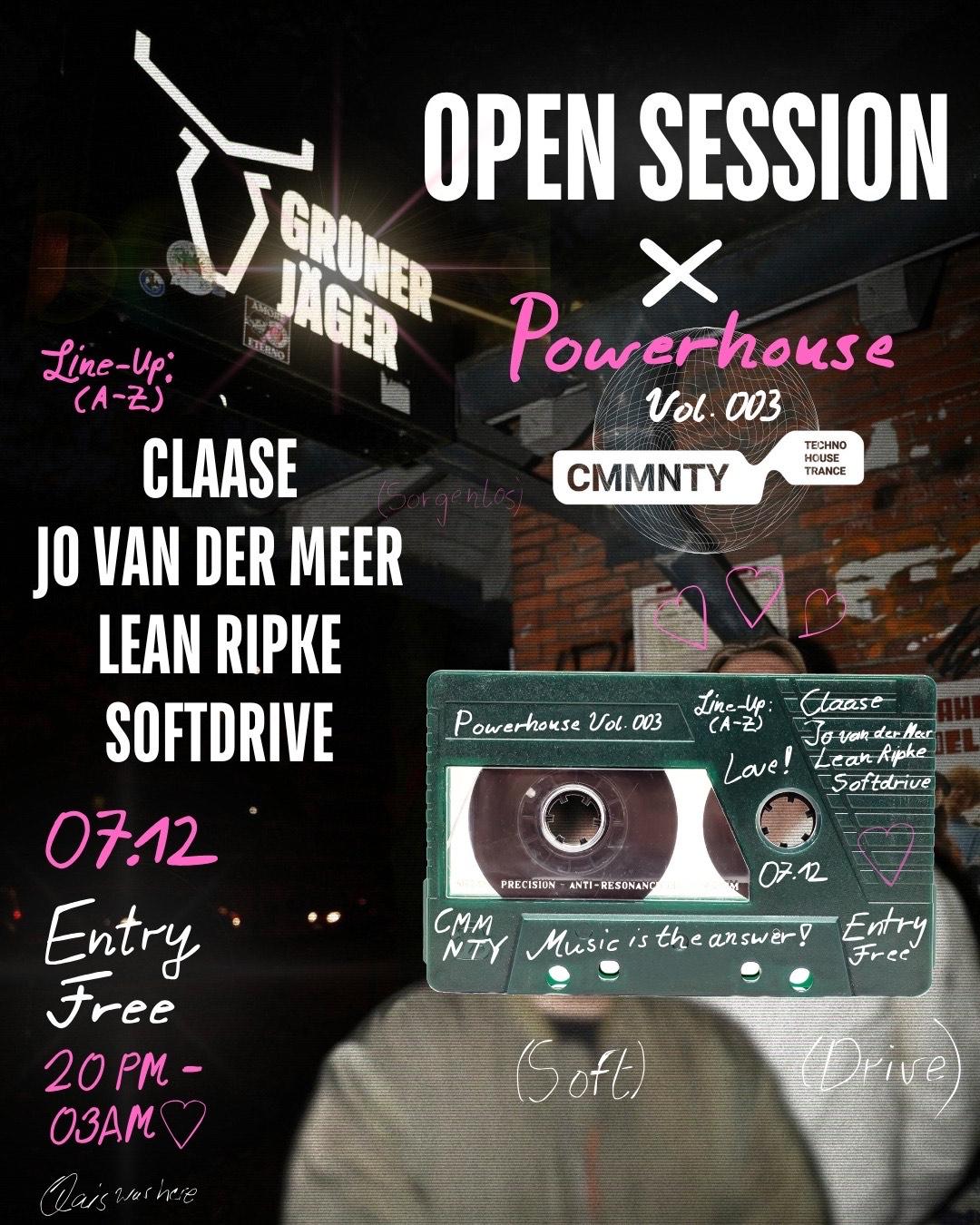 Open Session X Powerhouse Vol. 003