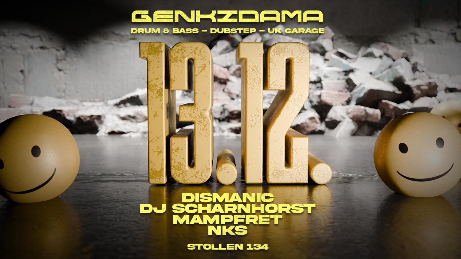 Genkidama With Dismanic, Dj Scharnhorst, Mampfret, Nk5 · Drum & Bass / Dubstep / Uk Garage