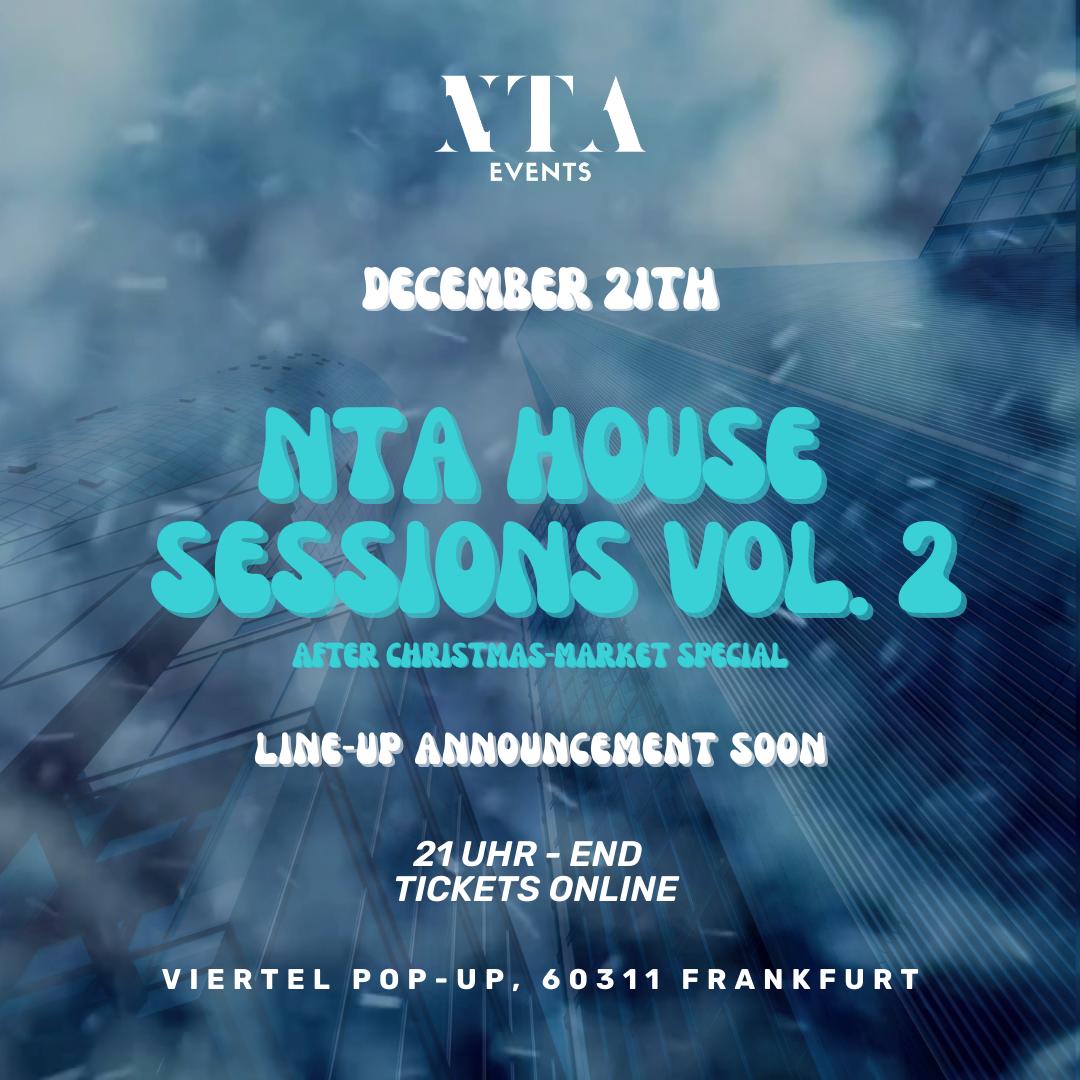 Nta House Sessions Vol. 2 At Viertel Pop-Up Ffm / After Christmas-Market