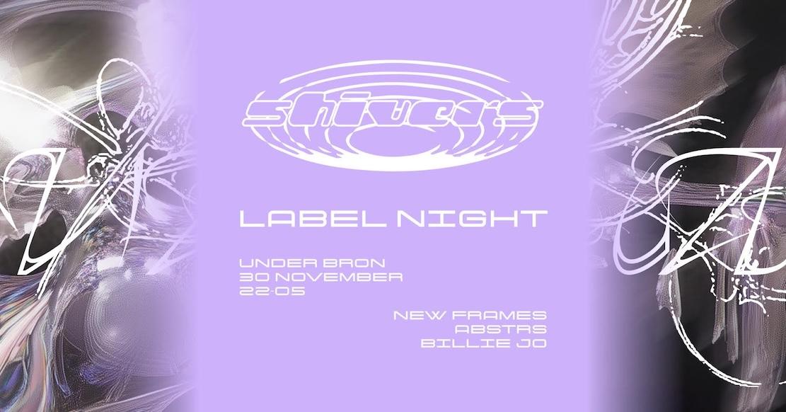 Shivers Label Night: New Frames (De), Abstrs, Billie Jo