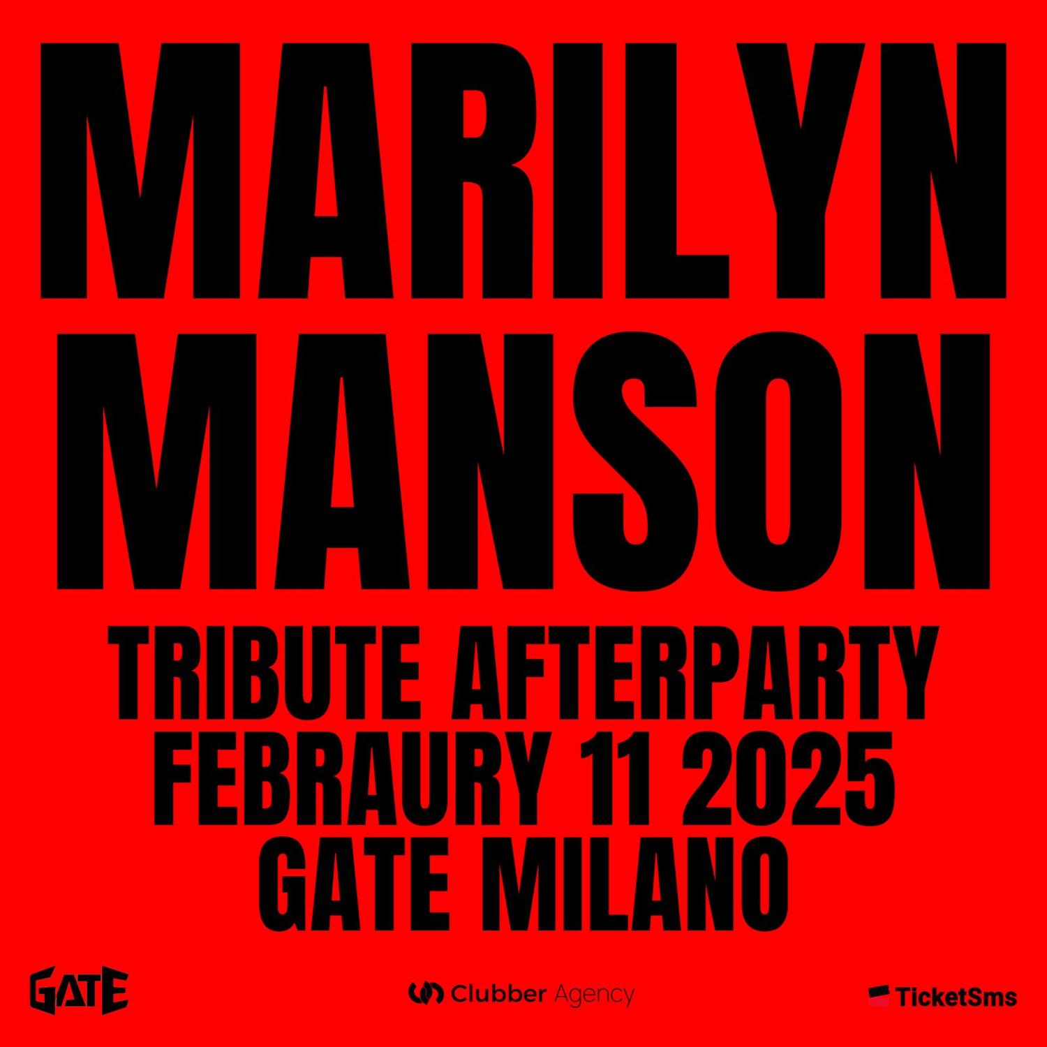 Marilyn Manson: Tribute Afterparty At Gate