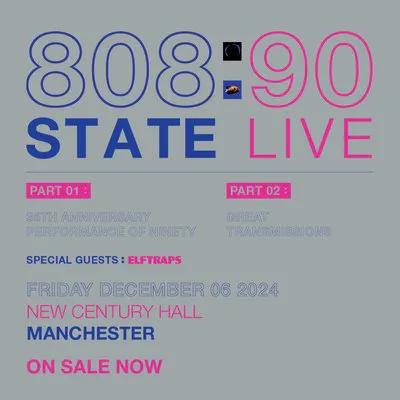 808 State : 90 Live