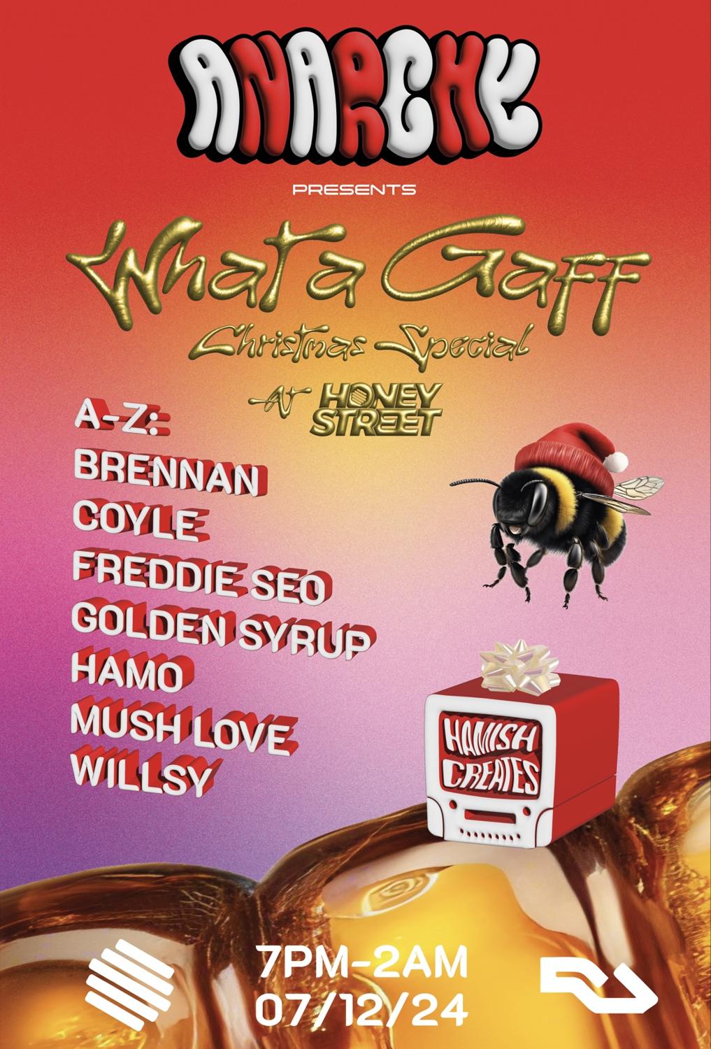 Anarchy Presents… What A Gaff! Vol.1 - The Christmas Special 