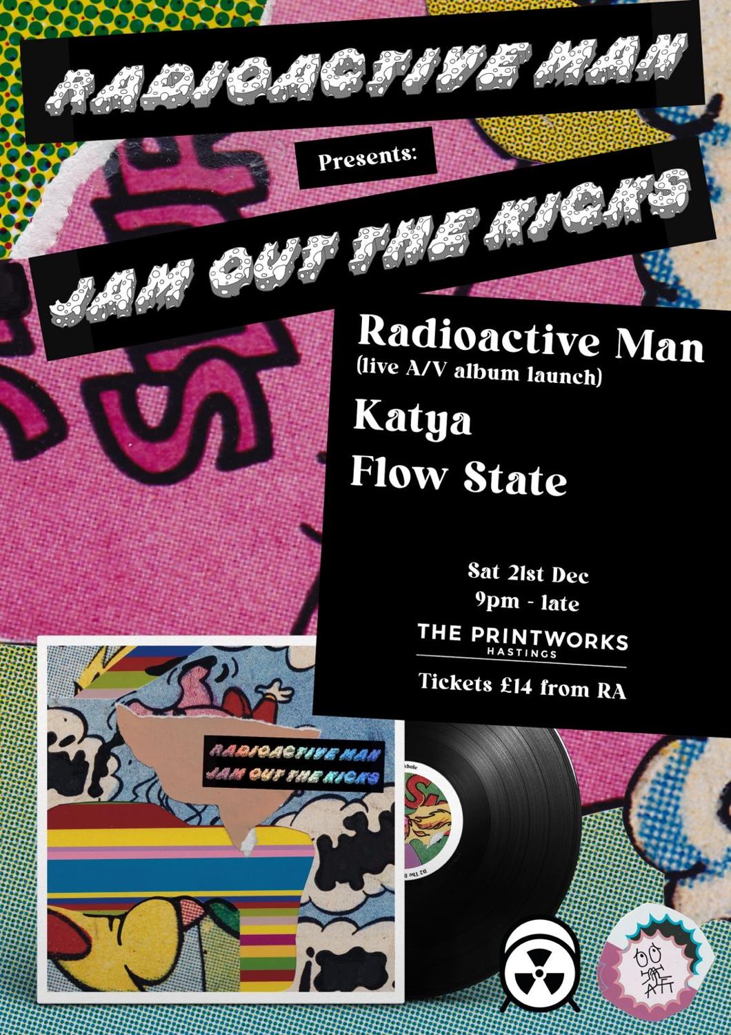 Radioactive Man Hastings Album Launch