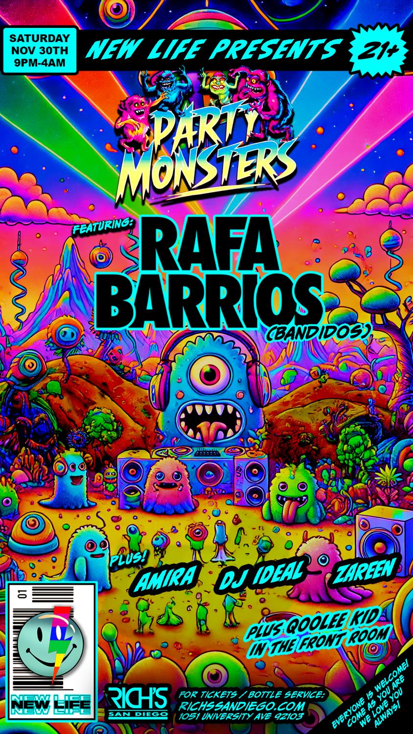 Party Monsters Feat Rafa Barrios