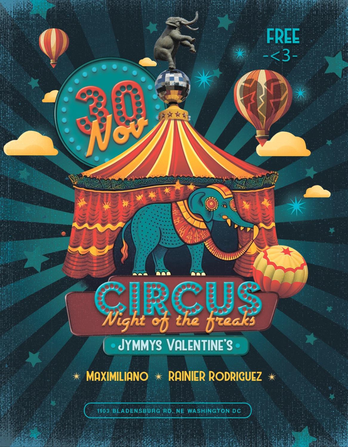 Lollipop Presents: Circus ... The Night Of The Freaks: Maximiliano - Rainier Rodriguez