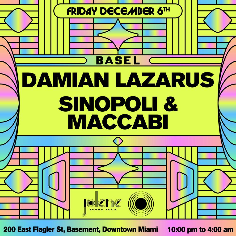 Basel: Damian Lazarus