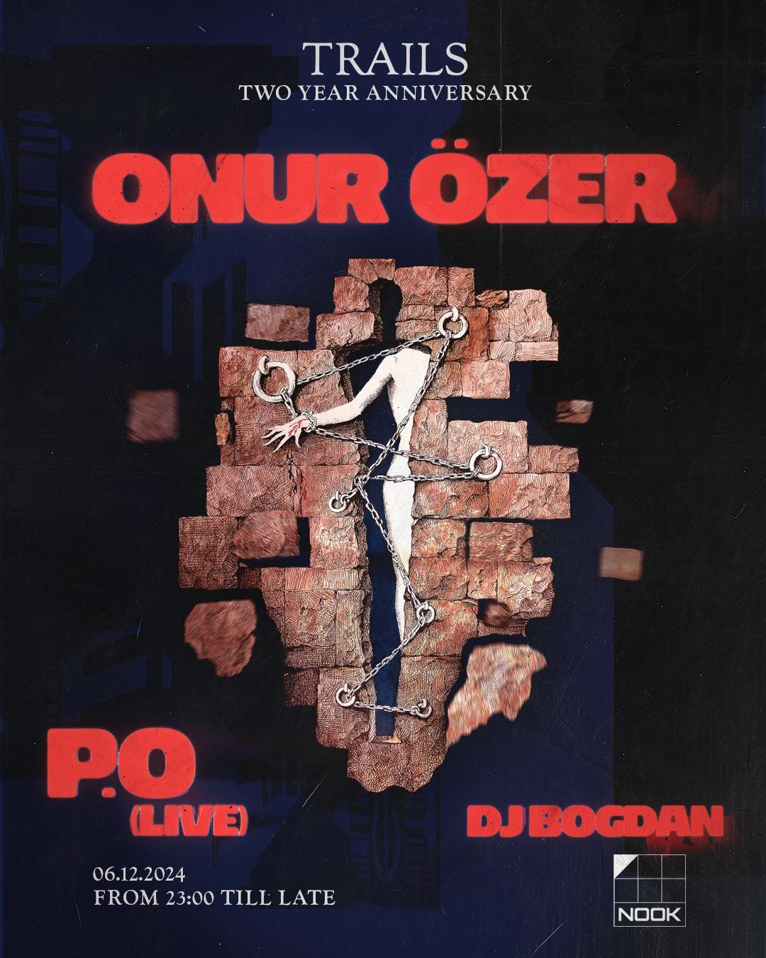 Trails Presents A Two Year Anniversary Special With Onur Özer, P.O (Live) & Dj Bogdan