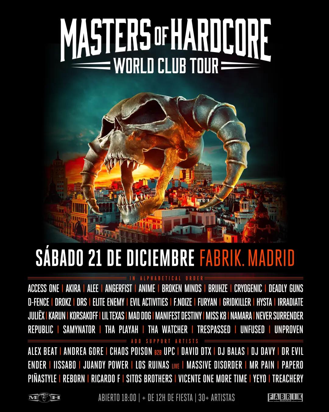 Masters Of Hardcore Spain