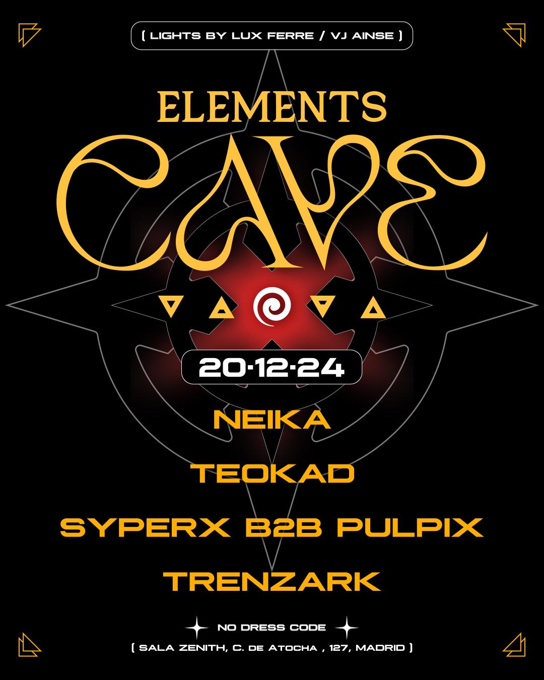 Elements Cave: Neika & Teokad