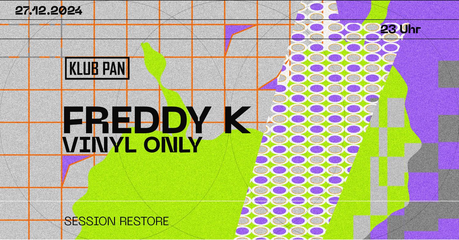 Pan X Freddy K - Vinyl Only