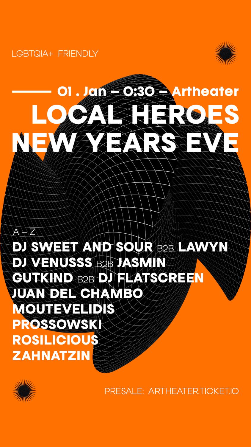 New Years Eve - Artheater Local Heroes