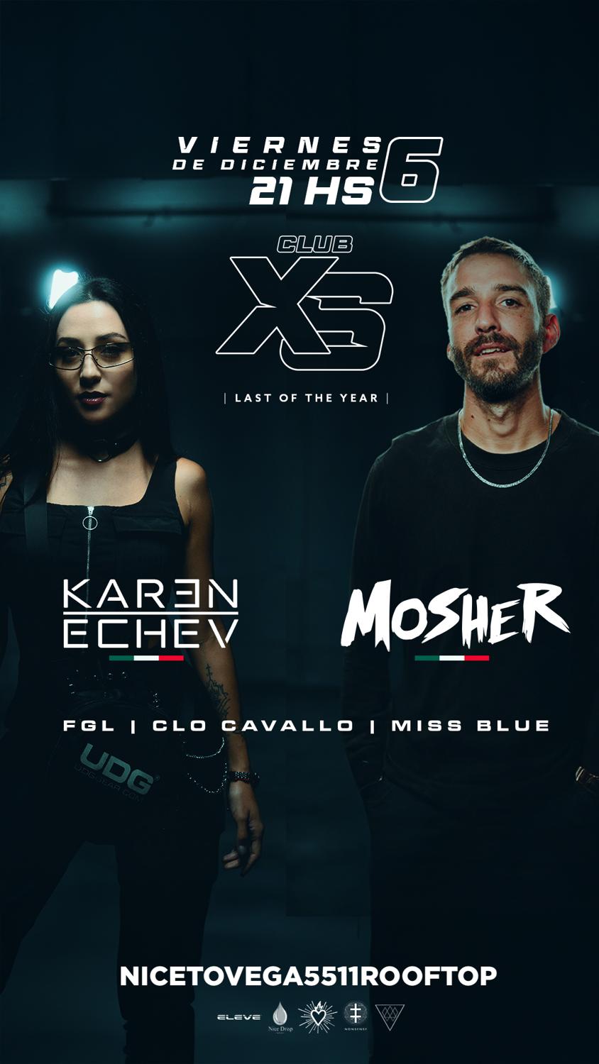 Xs Club Presenta: Mosher