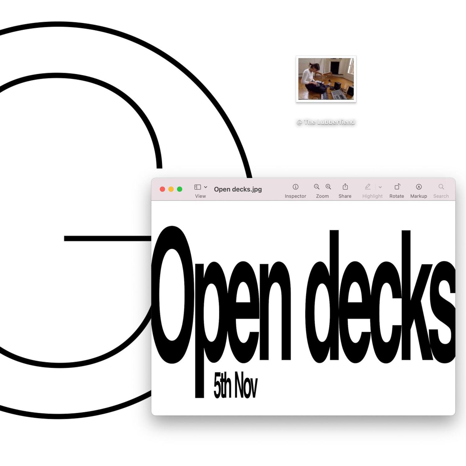 Open Decks + Social