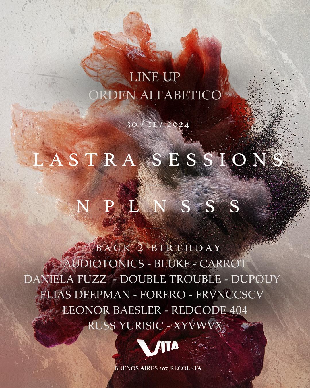 Lastra Sessions - Back 2 Birthday Nplnsss